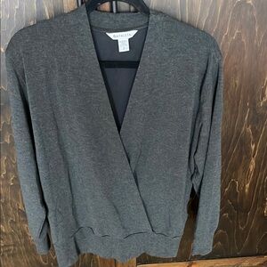Athleta Women's Wrap Gray Sweater/Sweatshirt